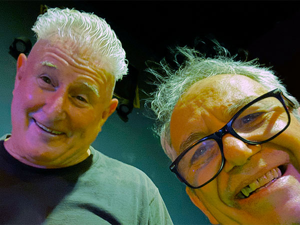 george hurley (l) + mike watt (r) at 'the sardine' on sep 17, 2026