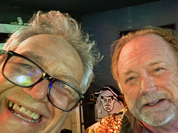 mike watt (l) + brother matt (r) at 'the sardine' on sep 17, 2026