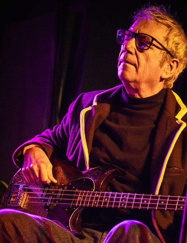 mike watt at 'the turf club' in saint paul, mn on april 18, 2025 - photo by dan michener