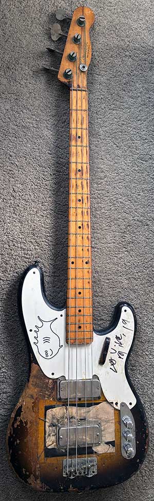 watt's '56 fender-p bass w/curtis novak pbird pickups watt's '56 fender-p bass w/curtis novak pbird pickups